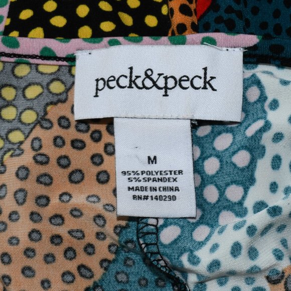 Peck & Peck Multicolored Top - Picture 3 of 3